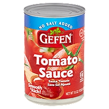 Gefen No Salt Added Tomato Sauce, 15 oz