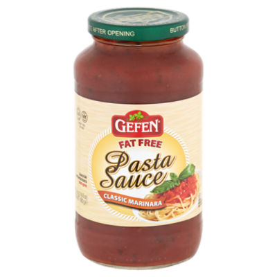 Gefen Fat Free Classic Marinara Pasta Sauce, 24 oz