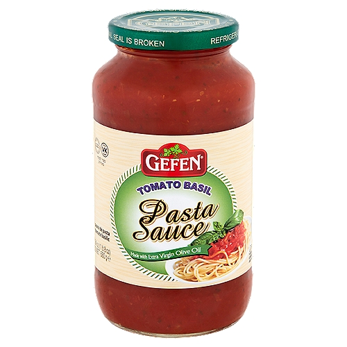Gefen Tomato Basil Pasta Sauce, 26 oz