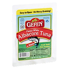 Gefen Fancy White Albacore Tuna in Water, 3 oz