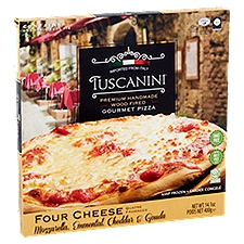 Tuscanini Four Cheese Gourmet Pizza, 14.1 oz