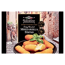 Tuscanini Crispy Breaded Mozzarella Sticks, 7 oz
