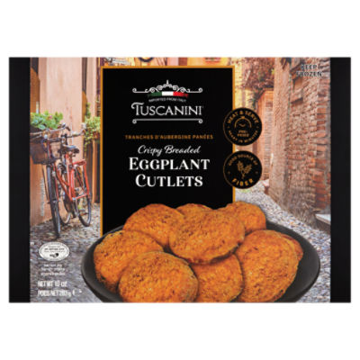 Tuscanini Crispy Breaded Eggplant Cutlets, 10 oz ShopRite