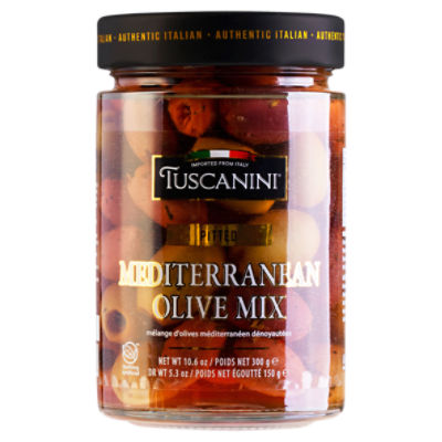 Tuscanini Pitted Mediterranean Olive Mix, 