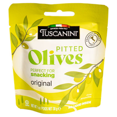 Tuscanini Original Pitted Olives, 1 oz