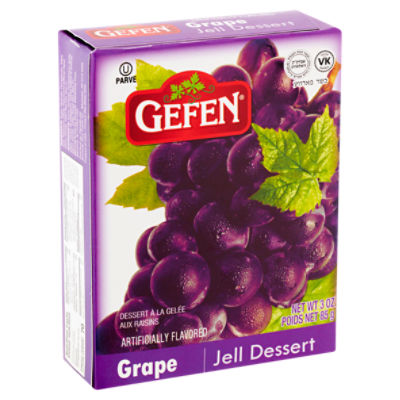 Gefen Grape Jell Dessert, 3 oz