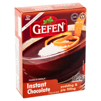 Gefen Instant Chocolate Flavored Pudding & Pie Filling 3.2 oz