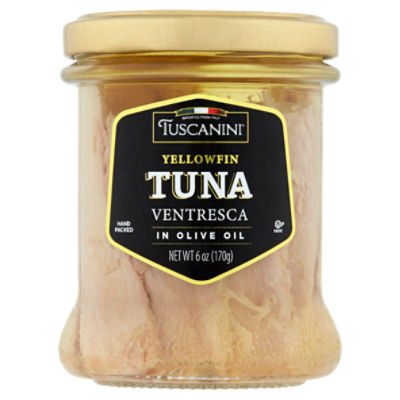 Tuscanini Yellowfin Tuna Ventresca in Olive Oil, 6 oz