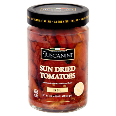 Tuscanini Sun Dried Tomatoes in Oil, 10.6 oz