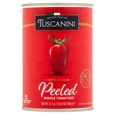 Tuscanini Peeled Whole Tomatoes, 14.1 oz