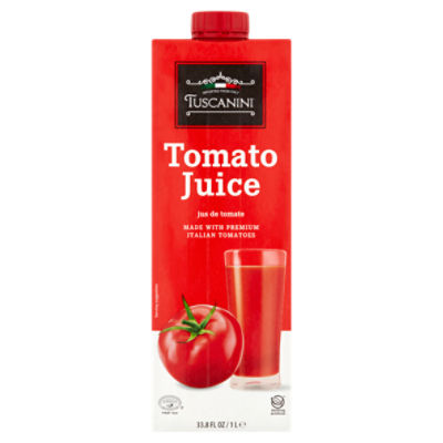 Tuscanini Tomato Juice, 33.8 fl oz