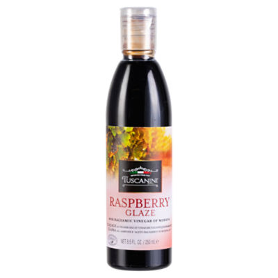 Tuscanini Raspberry Glaze with Balsamic Vinegar of Modena, 8.5 fl oz