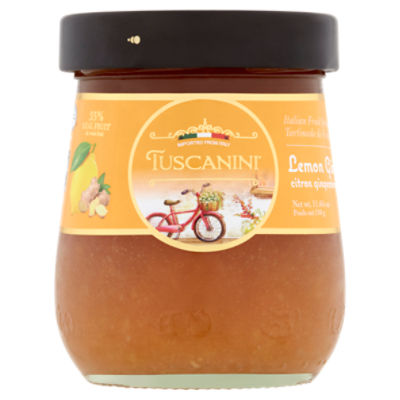 Tuscanini Lemon Ginger Italian Fruit Spread, 11.64 oz