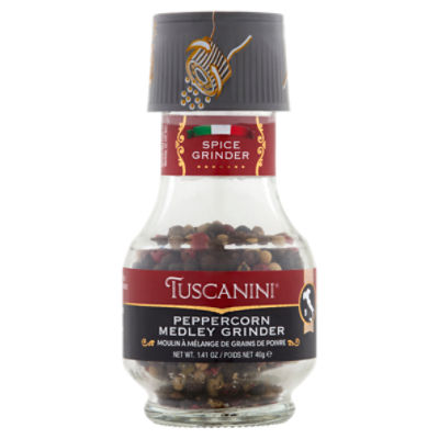 Tuscanini Peppercorn Medley Spice Grinder, 1.41 oz
