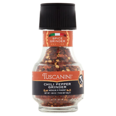 Tuscanini Chili Pepper Spice Grinder, 1.06 oz