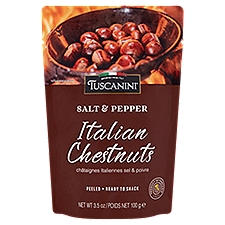 Tuscanini Salt & Pepper Italian Chestnuts, 3.5 oz