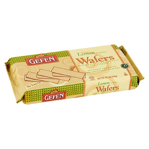 Gefen Lemon Flavored Wafers, 14.1 oz
All Natural with You in mind®