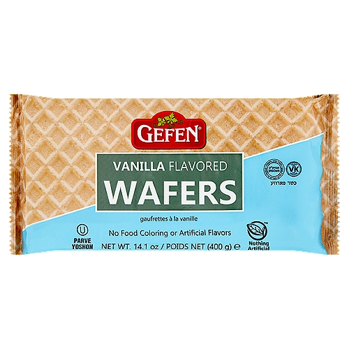 Gefen Vanilla Flavored Wafers, 14.1 oz
