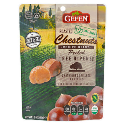 Gefen Organic Roasted Peeled Chestnuts, 5.2 oz ShopRite