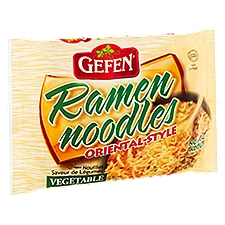 Gefen Ramen Noodles - Oriental Style Vegetable Flavor, 3 Ounce