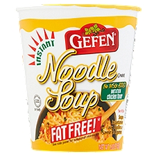 Gefen Fat Free Imitation Chicken Flavor Instant Noodle Soup, 1.92 oz