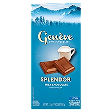 Genève Splendor Swiss Milk Chocolate, 3.5 oz