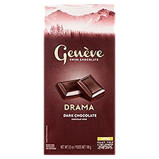 Gefen Geneve Dark Chocolate Bar, 3.5 oz