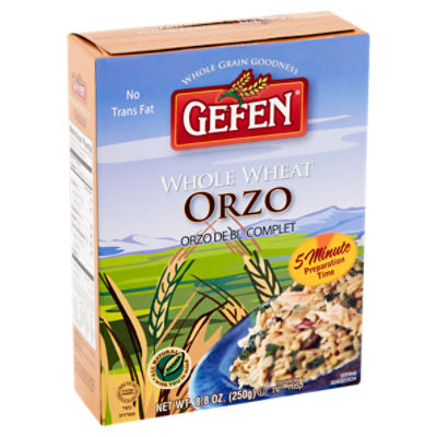 Gefen Orzo - Whole Wheat, 8.8 oz