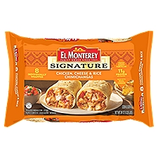 El Monterey Signature Chicken, Cheese & Rice Chimichangas, 10 count, 45 oz