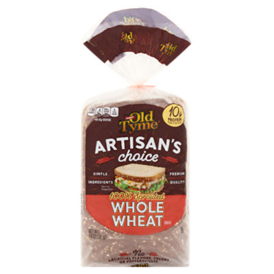 Schmidt Old Tyme Artisan's Choice 100% Sprouted Whole Wheat Bread, 24 oz