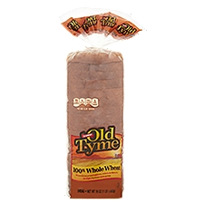 Schmidt Old Tyme Bread, 100% Whole Wheat, 16 Ounce