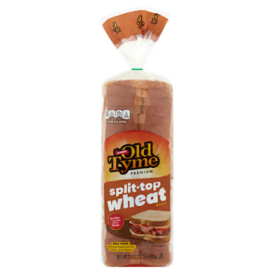Schmidt Old Tyme Premium Split-Top Wheat Bread, 22 oz