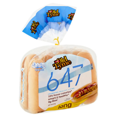 Old Tyme 647 Crab Smart Long Hot Dog Rolls Ct 14 Oz Bag, 51 OFF