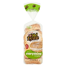 Schmidt Old Tyme Everything Bagels, 6 count, 20 oz