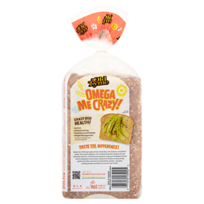 Schmidt Old Tyme Omega Me Crazy 100 Sprouted Whole Wheat Bread