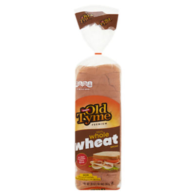 Schmidt Old Tyme Premium 100 Whole Wheat Bread, 20 oz