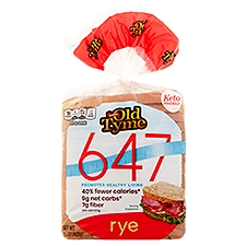 Schmidt Old Tyme 647 Rye Bread, 15 oz, 15 Ounce