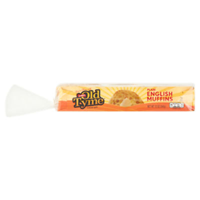 Schmidt Old Tyme Plain English Muffins, 6 count, 12 oz