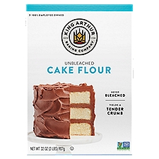 King Arthur Baking Company Unbleached & Unenriched, Cake Flour, 32 Ounce
