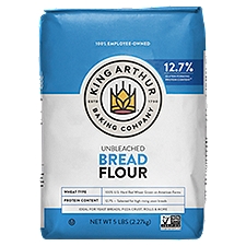 King Arthur Flour Unbleached Bread Flour, 2.27 Kilogram
