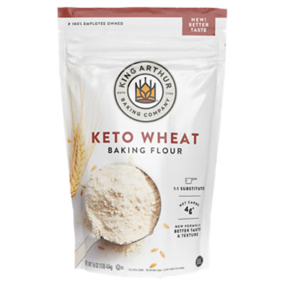 King Arthur Baking Company Keto Wheat Baking Flour, 16 oz