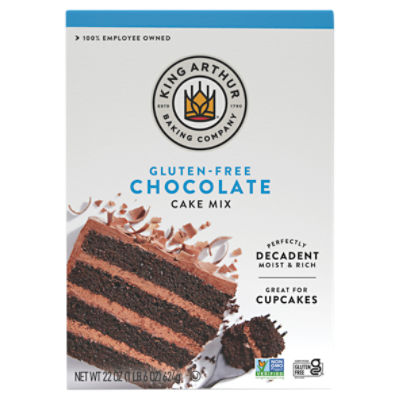 King Arthur Baking Company Gluten-Free Chocolate, Cake Mix