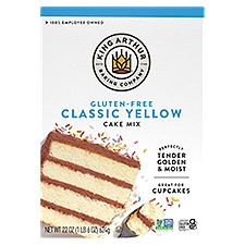 King Arthur Baking Company Gluten - Free Classic Yellow, Cake Mix, 22 Ounce