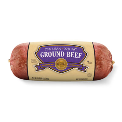 National Beef Ground Beef, 73% Lean / 27% Fat, 5 lbs.