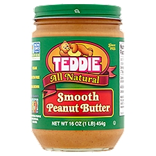 Teddie Peanut Butter - Old Fashioned Smooth, 16 Ounce