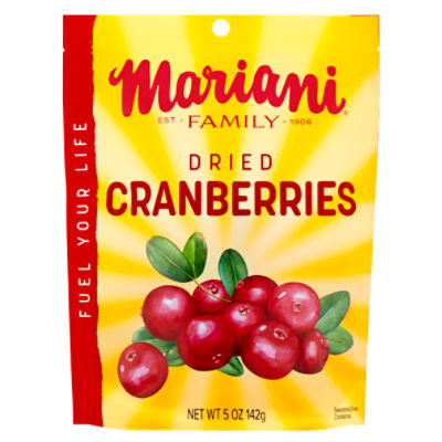 Mariani Sweetened Dried Cranberries, 5 oz ShopRite