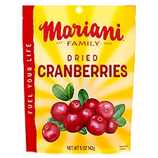Mariani Sweetened Dried Cranberries, 5 oz