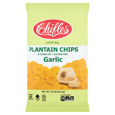 Chifles Garlic Plantain Chips, 8.5 oz