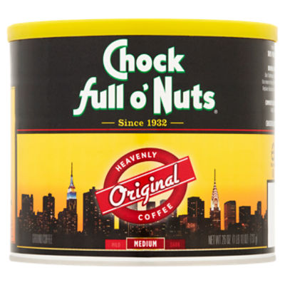 Chock full o'Nuts Medium Original Ground Coffee, 26 oz