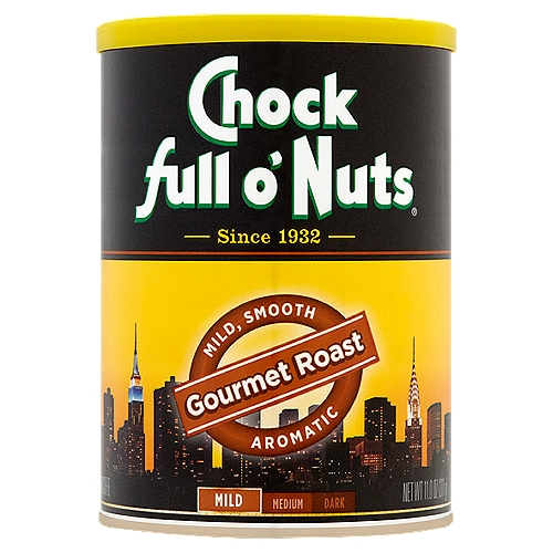 Chock full o'Nuts Mild Gourmet Roast Ground Coffee, 11.0 oz